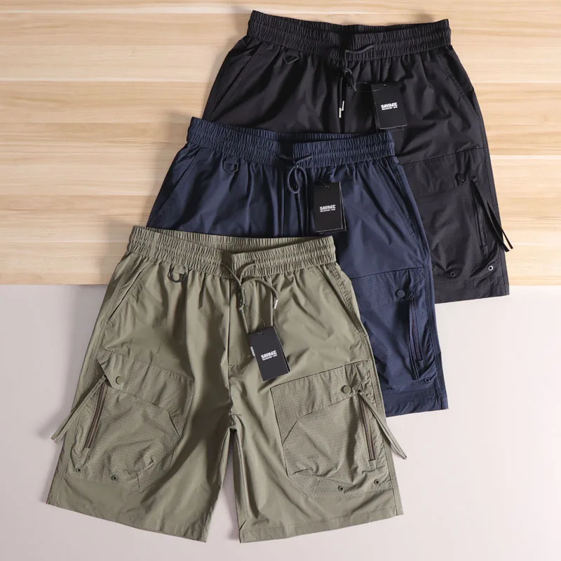 

Мужская рта Qui Dry Laser Cut, летняя уличная спецодежда, дышащая влажная одежда ng, пятидюймовая прямая моющаяся одежда для ног