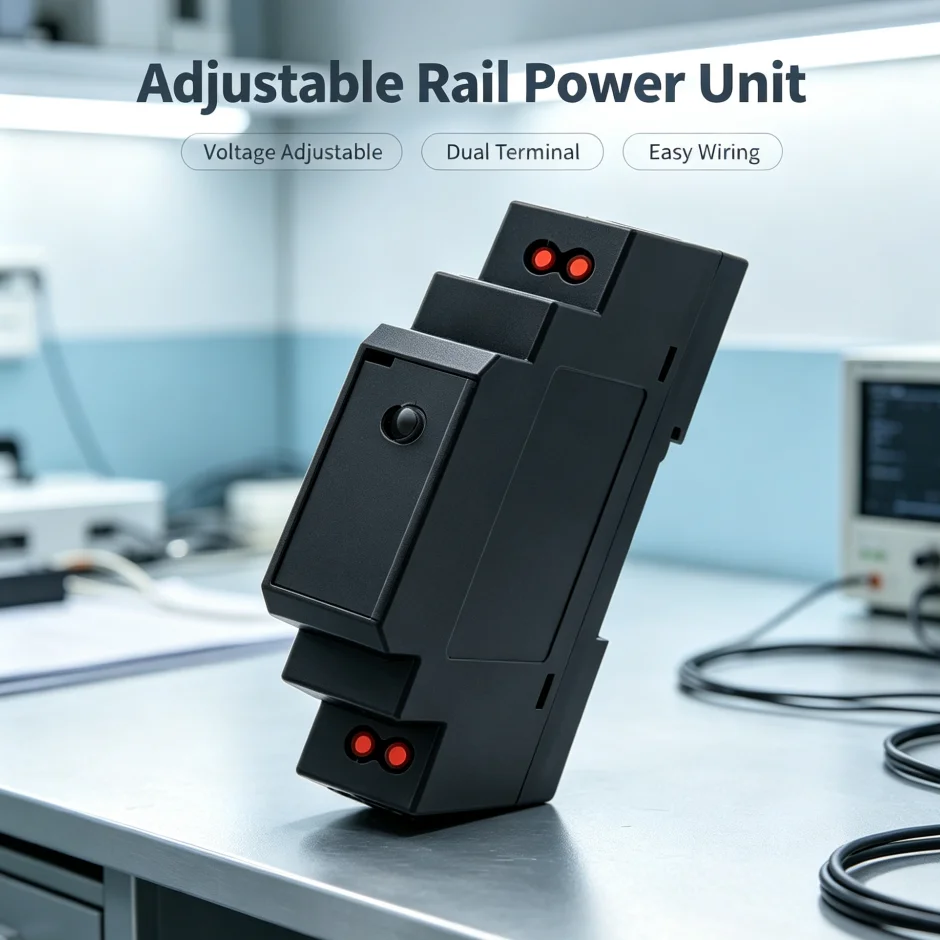 35mm DIN Rail Mount DC Switching Power Supply AC-DC Industrial Step Down Power Converter