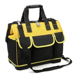 Portable Large Capacity Tool Bag Canvas Travel Electrician Climbing Tool Bag Storage Bolsa Herramientas Tools Packaging BD50TB