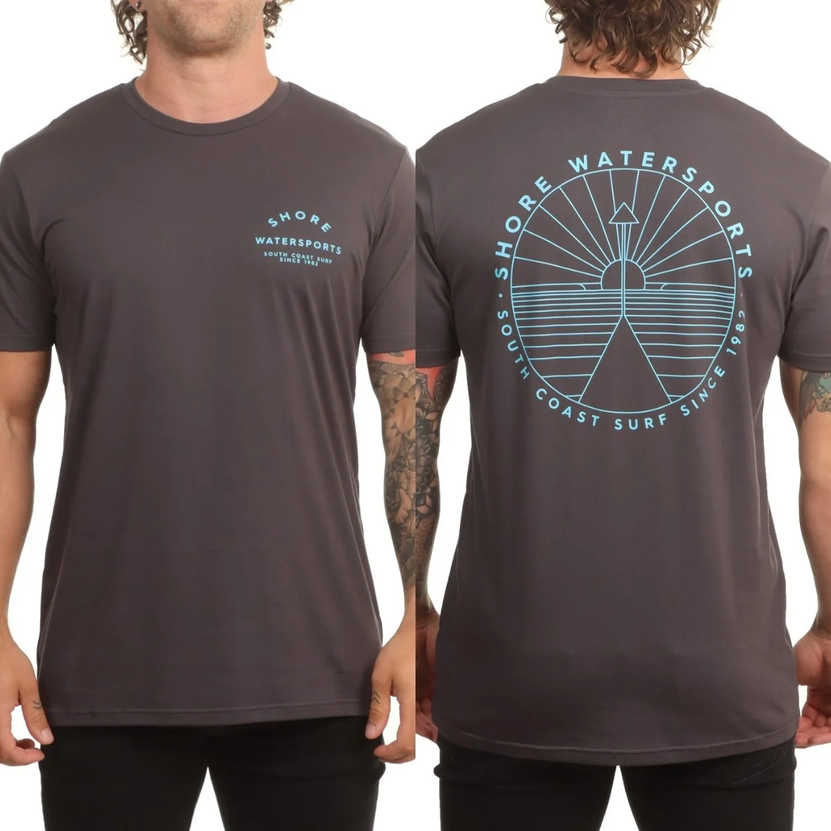 2026 Shore Outdoor Graphic Cotton T-shirt Unisex Summer Short Sleeve Fashion Brand Tee Luxury Casual Vintage Tees