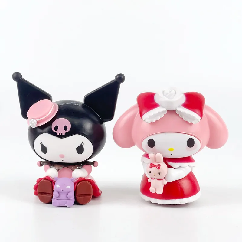 Rose Kullo Mi Melody peripheral figure doll tide play blind box cute ornament gift