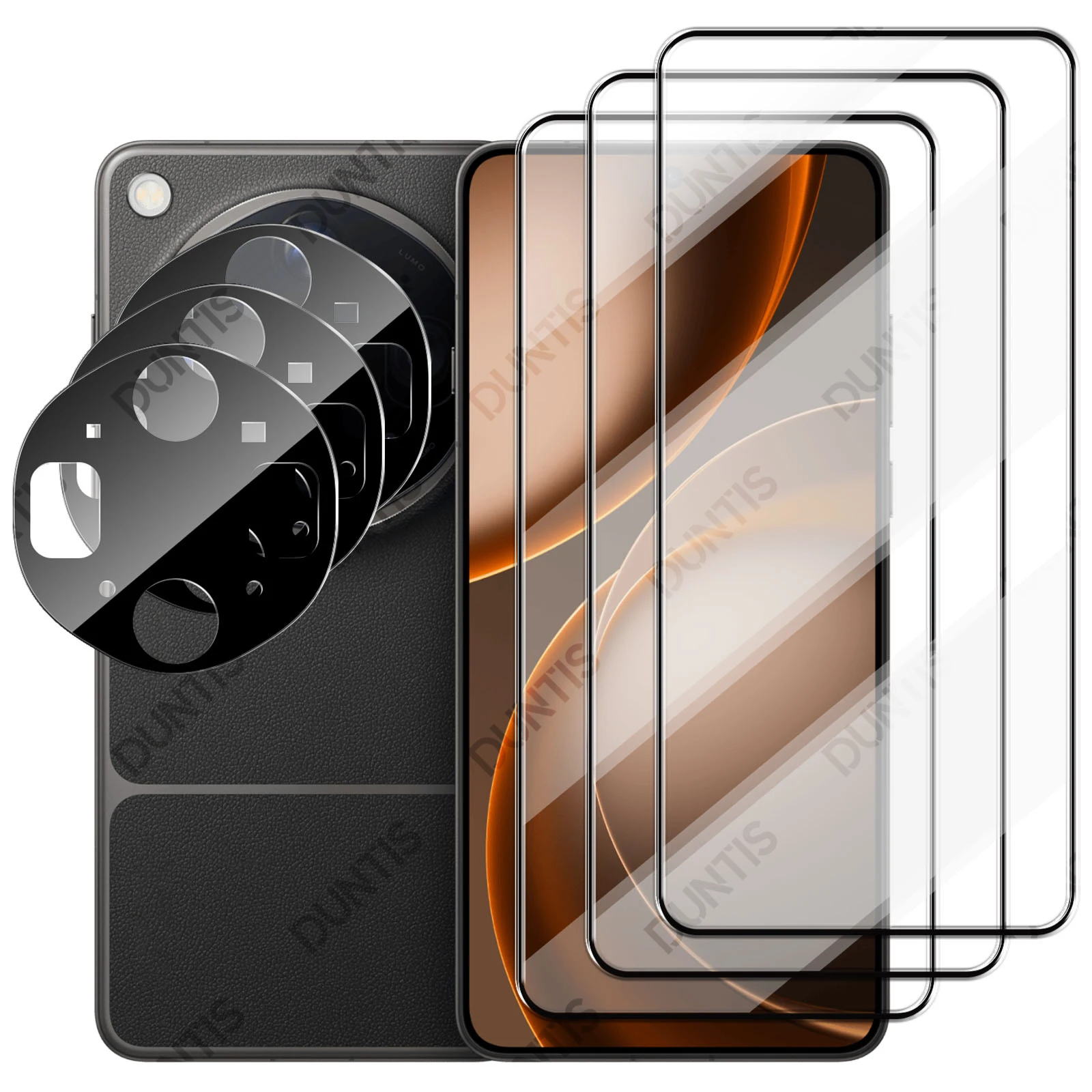 9H Tempered Glass for OPPO Find X9 Ultra 2.5D Screen Protector & HD Back Camera Lens Film Anti-Scratch Protective Accessories