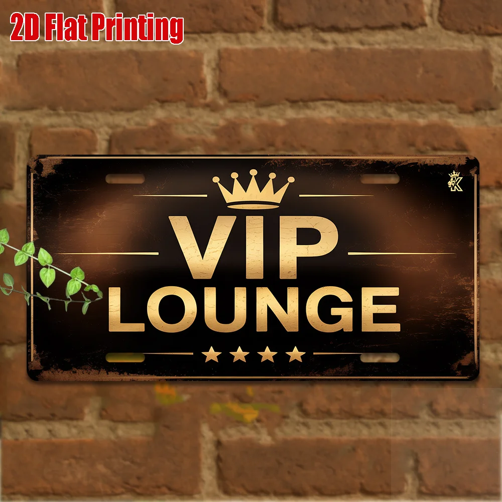 2D Flat Printing, 1pc, Vintage Metal Sign, for Decorative Purposes Only, Outdoor Plaque & Wall Decor (29.97 cm * 14.99 cm), Alum