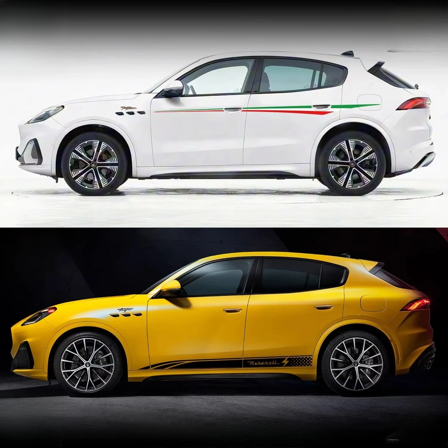 

Car Stickers For Maserati Grecale Appearance modification customized Fashion sports Vinyl decals