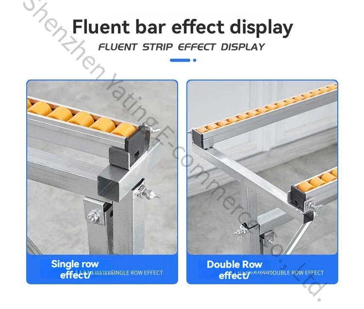 Rail-mounted edge bander support stand, single-row woodworking material rack, heavy-duty foldable saw table material support.