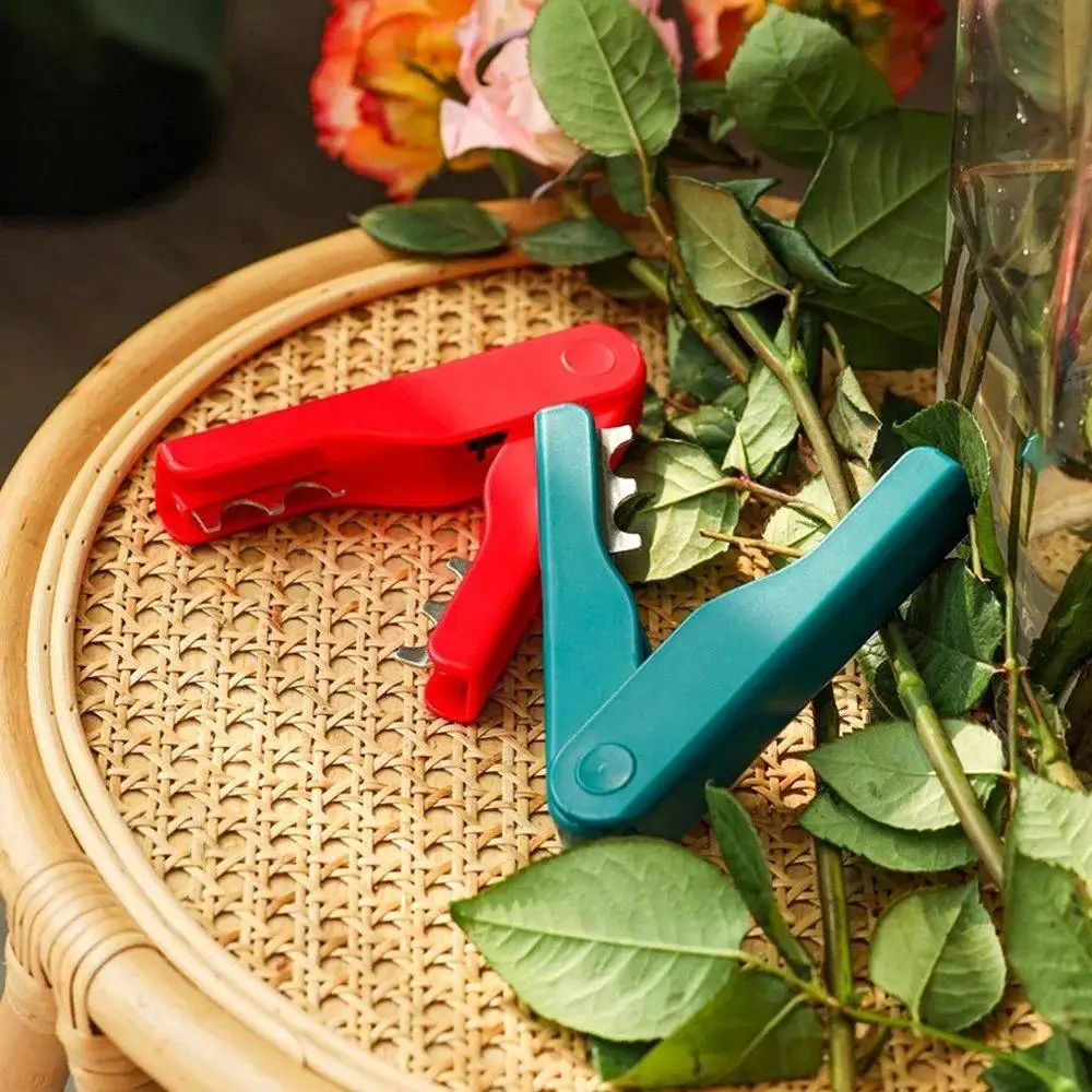 Florist Metal Flowers Rose Cut Tool Thorn Stem Leaf Strippers