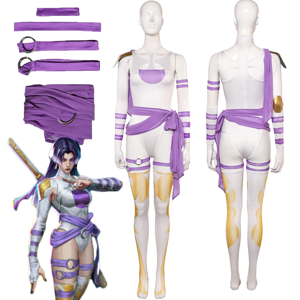 

Game Rival Cosplay Betsy Braddock Jumpsuits Clothing Party Disguise Roleplay Costume Female Outfits Halloween Carnival Party