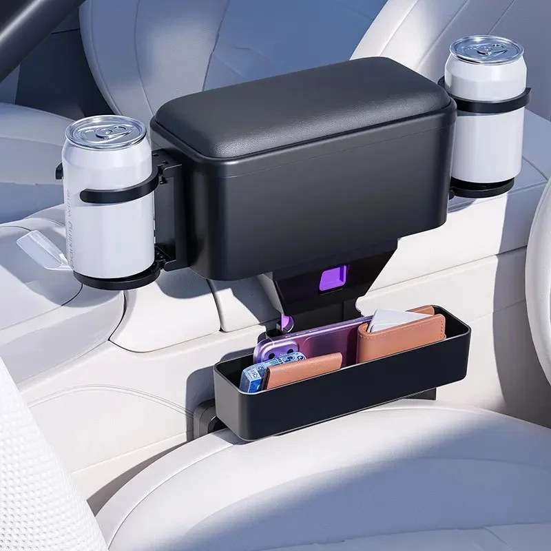 ABS Car Seat Gap Organizer – Compact Interior Storage Holder for Driver & Passenger Side