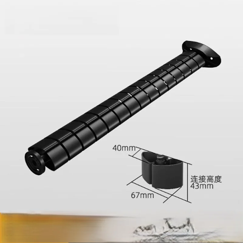 Wire Spine Cable Sleeve Under Desk Cable Tray Wire Management Workstation Snake Wire Organizer Management Cleaning Pipe Conduit