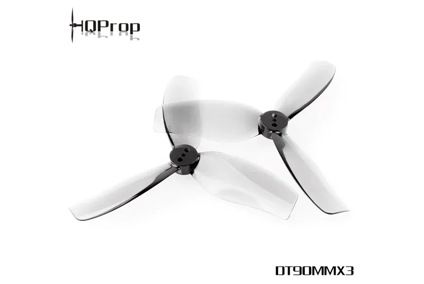 2/4/8Pairs HQPROP Duct-T90MMX3 90mm 3-Blade PC Propeller 1.5mm for RC FPV Freestyle 3.5inch Cinewhoop Ducted Drones Cinelog35