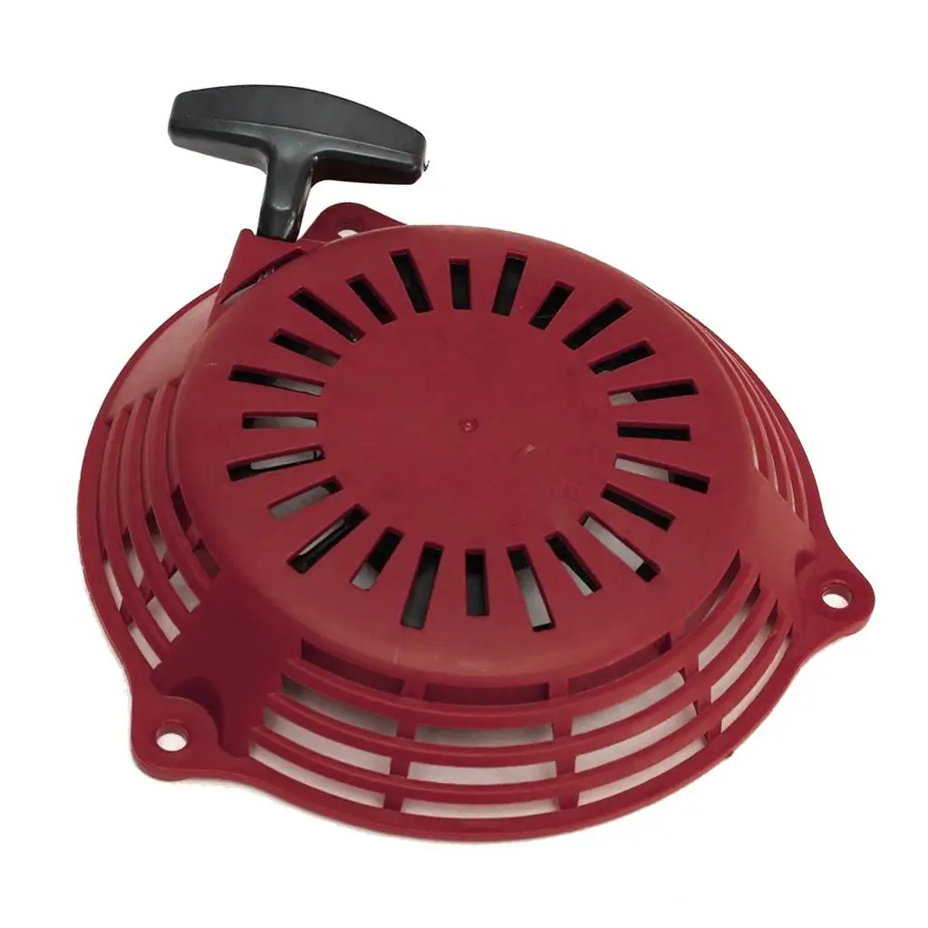 Recoil Pull Starter Lawn Mower Engine Part Red 18cm Smooth Operation for Honda GC135 GC160 GCV135 GCV160 Outdoor Tools