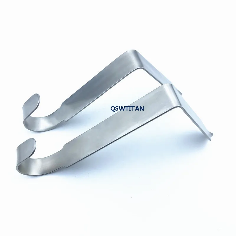 H Lamina Gancho Retratores de Lamactomia Puxar Gancho 2 pçs/set Ferramenta de Gancho de Aço Inoxidável