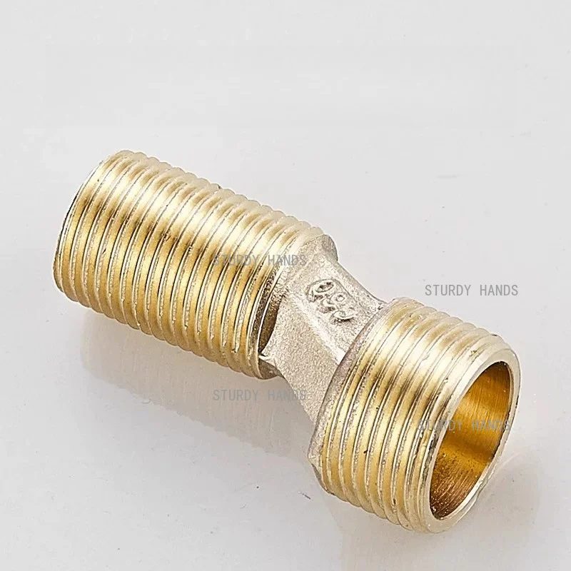 2PCS Metal Shower Faucet Connector, Pipe Joint, Household Hardware Accessories, Bathroom Showerhead Connector, STURDY HANDS