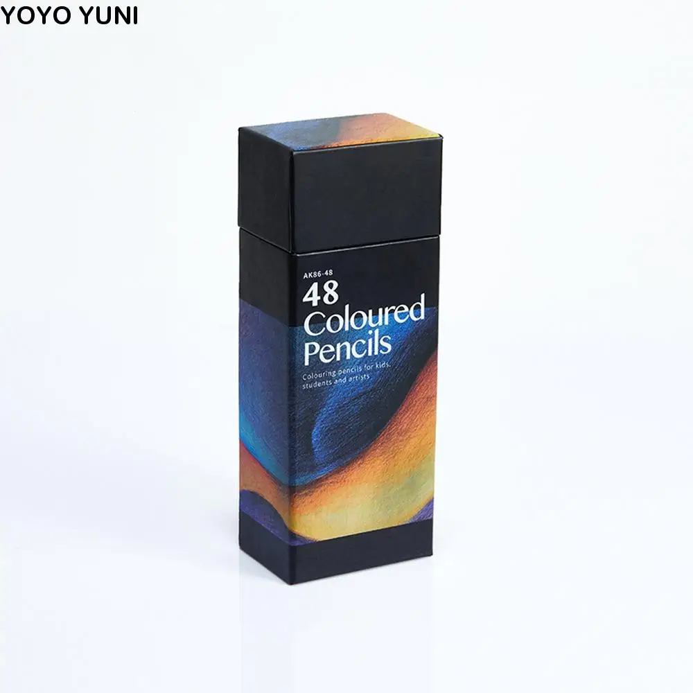 

School Supplies Wooden 48/72 Colors Pencil Set Kawaii Professional Drawing Art Pencil DIY Colorful Student Pencil Student