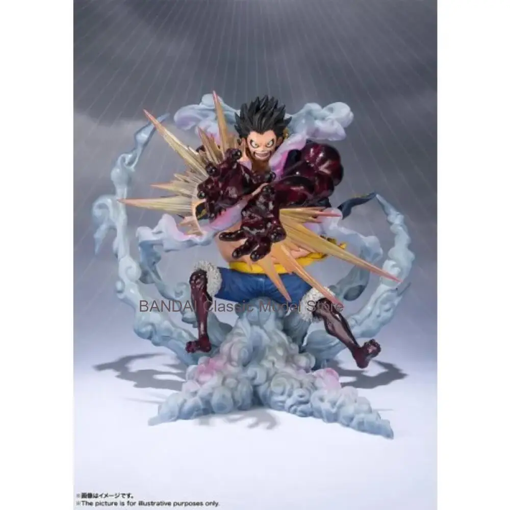 Bandai One Piece FiguartsZERO Monkey D Luffy Gear 4 Lion Bazooka Normal & Special Color 180mm PVC ABS Collectible Figure - view 5