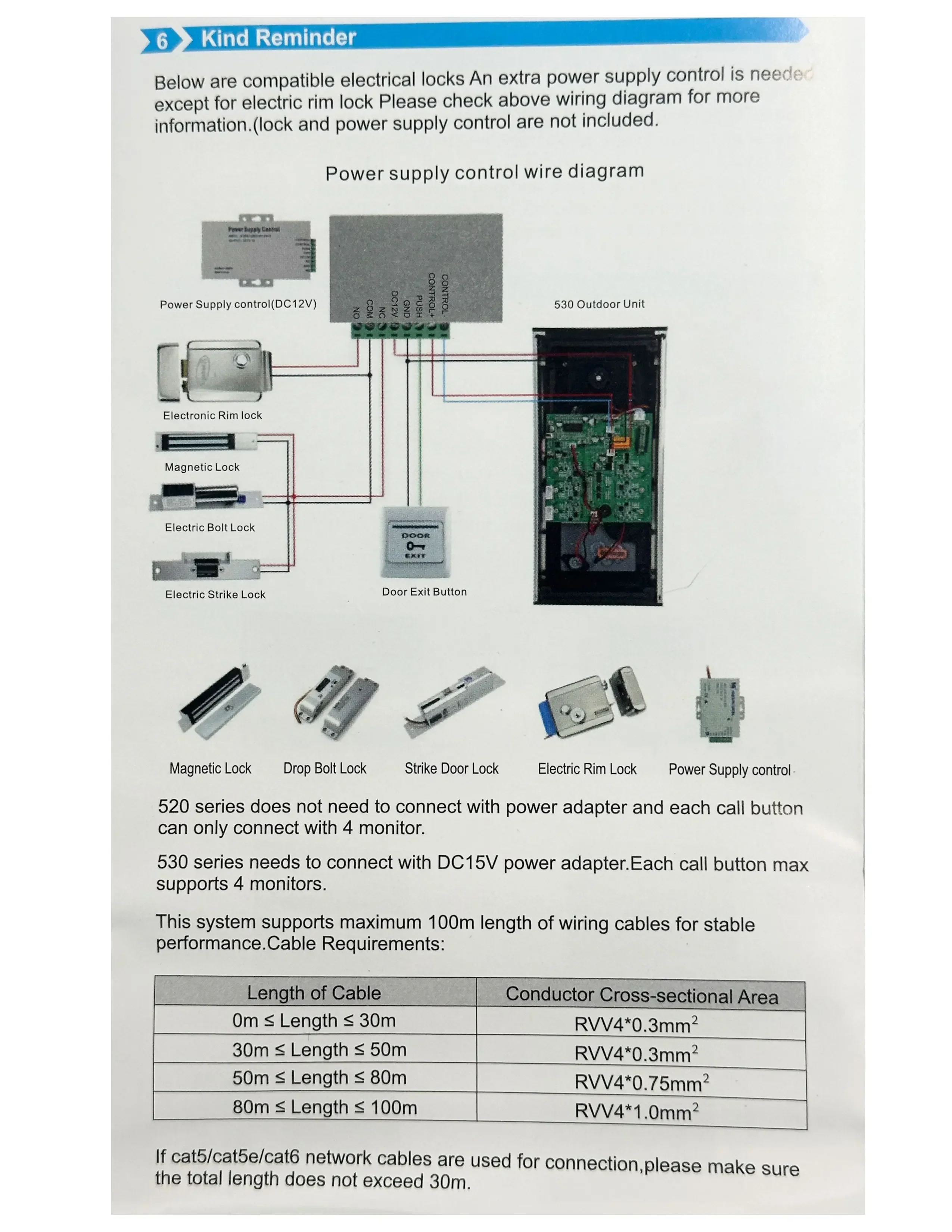 ANJIELO SMART 2/3/4 Einheiten Mehrfamilienhaus-Gegensprechanlage mit RFID-Karten-Entriegelung 7-Zoll 4-Draht Video-Türsprechanlage – Detail 14