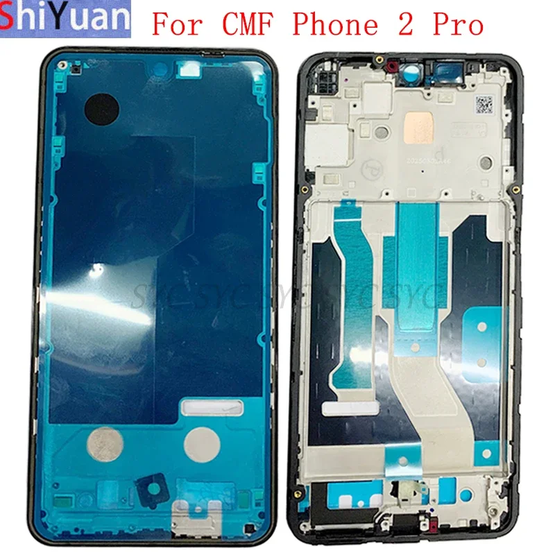 Middle Frame Bezel Plate For Nothing CMF Phone 2 Pro Phone Housing Metal LCD Frame Repair Parts