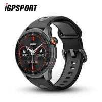 IGPSPORT LW10 Español ciclismo reloj para correr deportes ubicación GPS ruta navegación llamadas Monitor de ritmo cardíaco pantalla AMOLED datos de Fitness