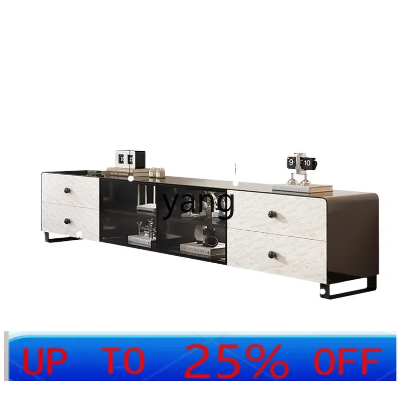 

LMM minimalist TV cabinet solid wood living room home combination creative TV cabinet