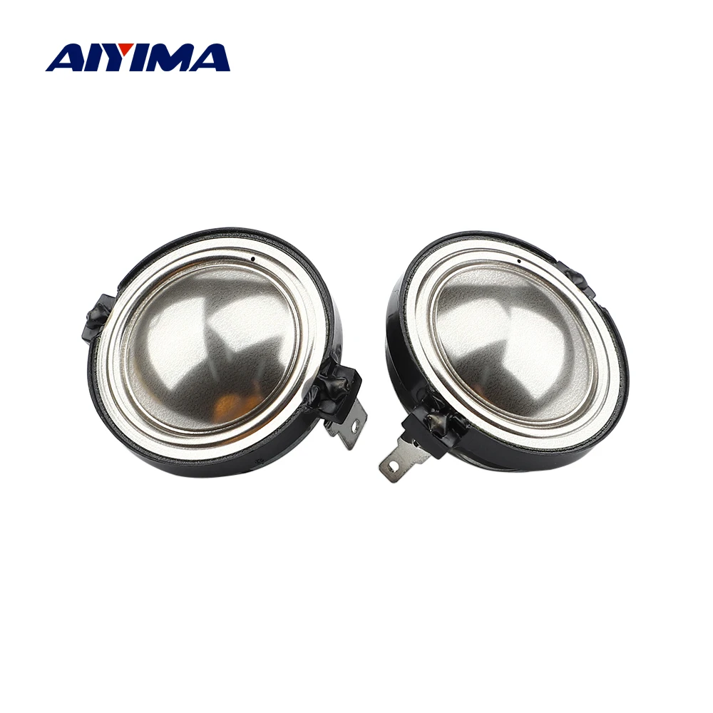 AIYIMA 2Pcs 1 Inch Tweeter 4 Ohm 20-30W Speakers Audio Mini Small Treble Loundspeaker For Driver Car