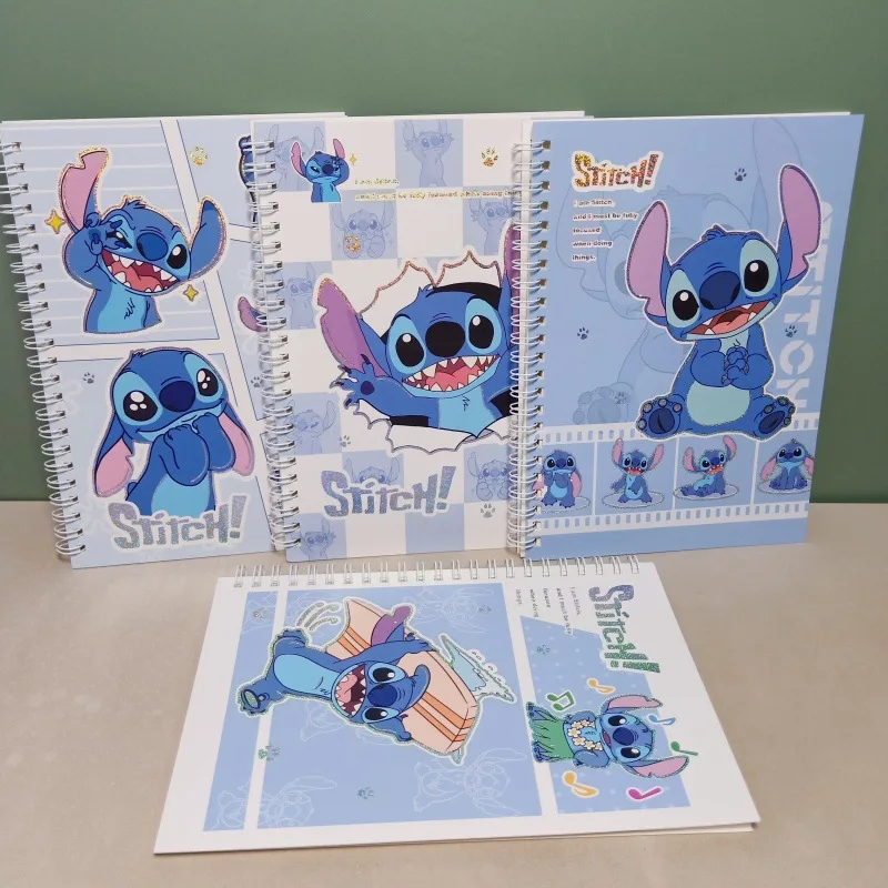 

Cartoon Stitch Notebook Disney Cute Student Homework Book School Supplies Children's Stationery Christmas Gifts