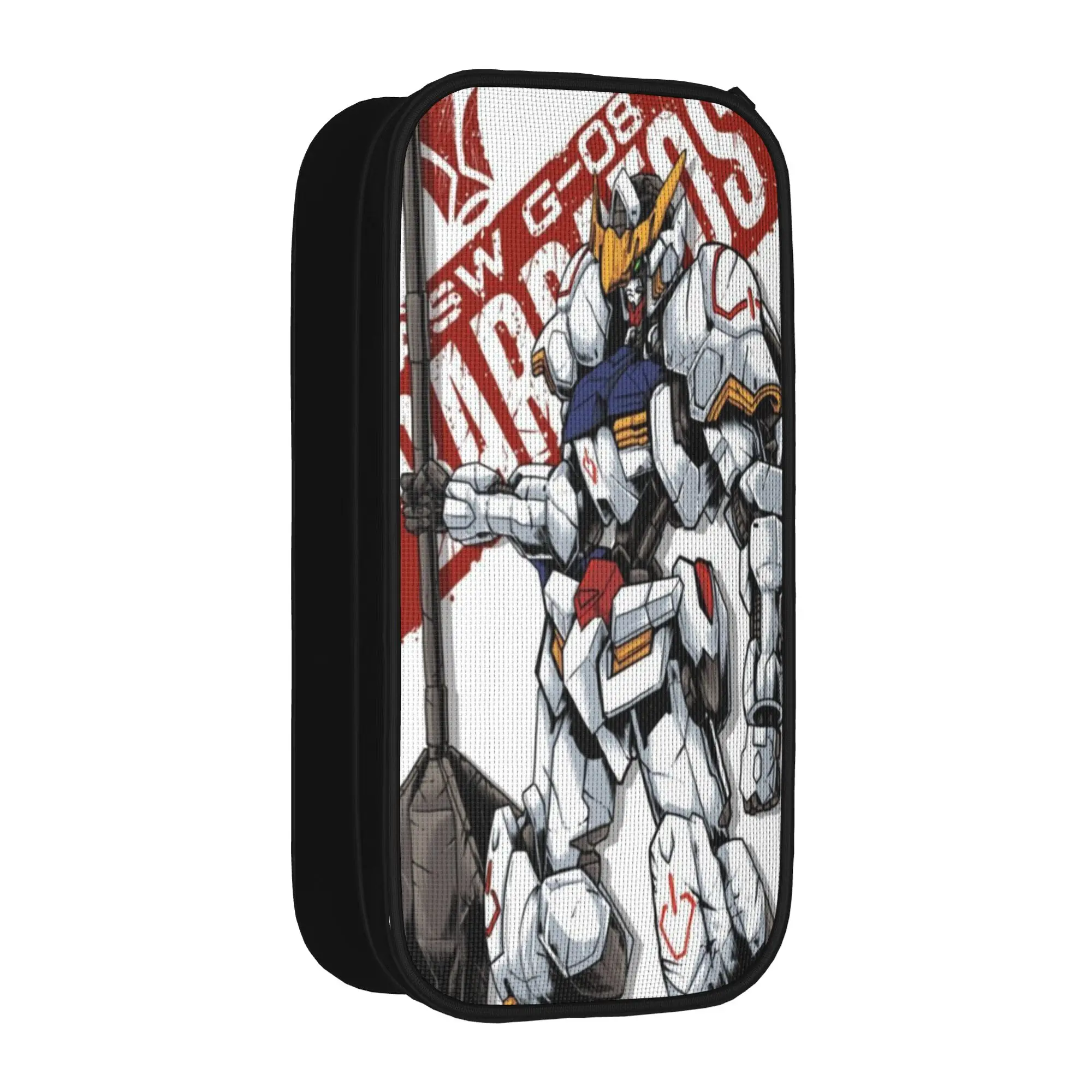 

mobile suit gundams Pencil Case Double Layer Large Capacity Kids School Supplies Pen Case Amazing Gift