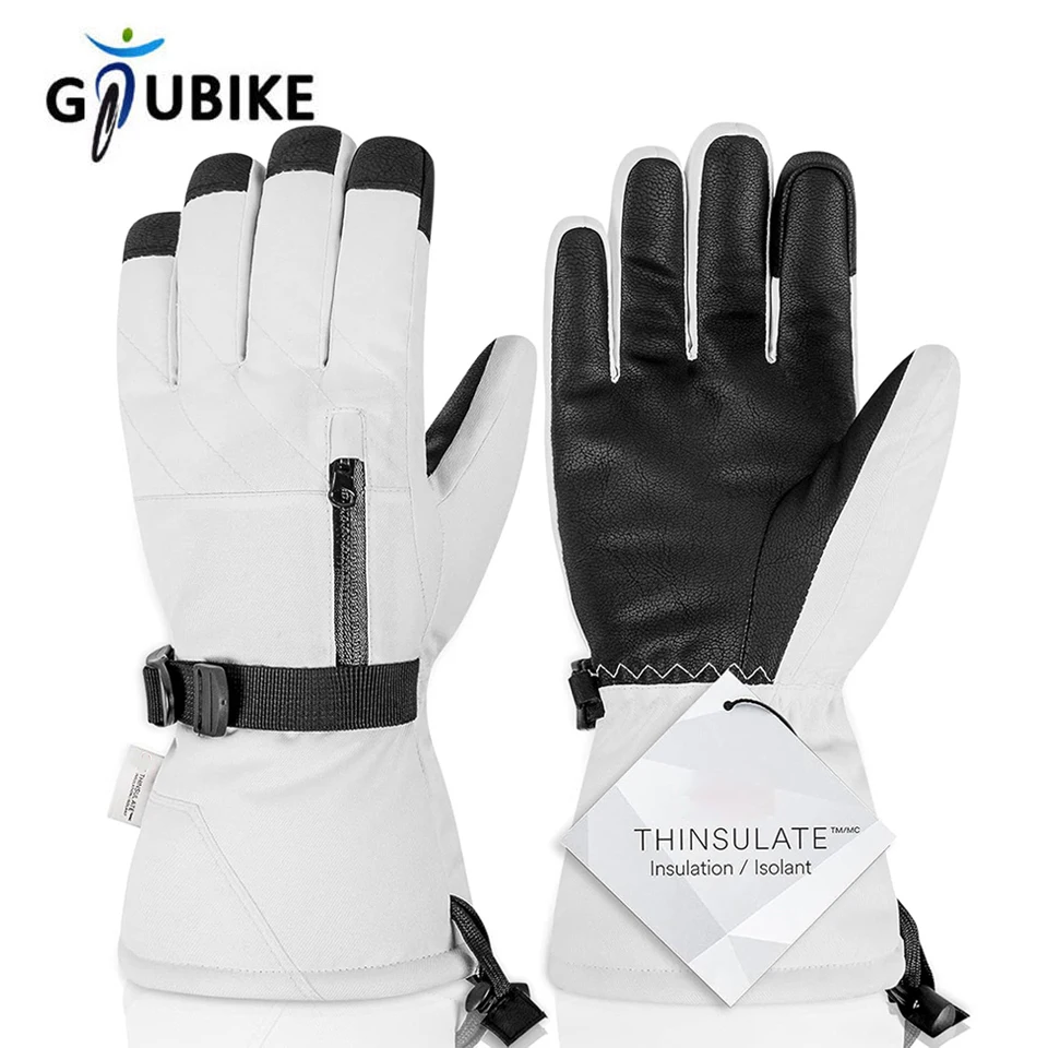

GTUBIKE Waterproof Ski Snowboard Gloves Touchscreen Outdoo Mitten Thinsulate Snow Gloves Motorcycle Gloves Motorcycle Gloves