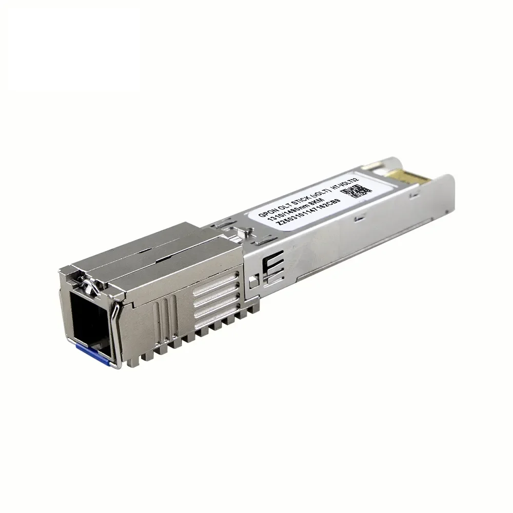 2025 hot sale Hot Sale ZISA GPON OLT Stick Single Port 2 in 1 Portable Ftth Fttx Sc Upc Sfp Rj45 Metal Embedded Mini Fiber OLT M