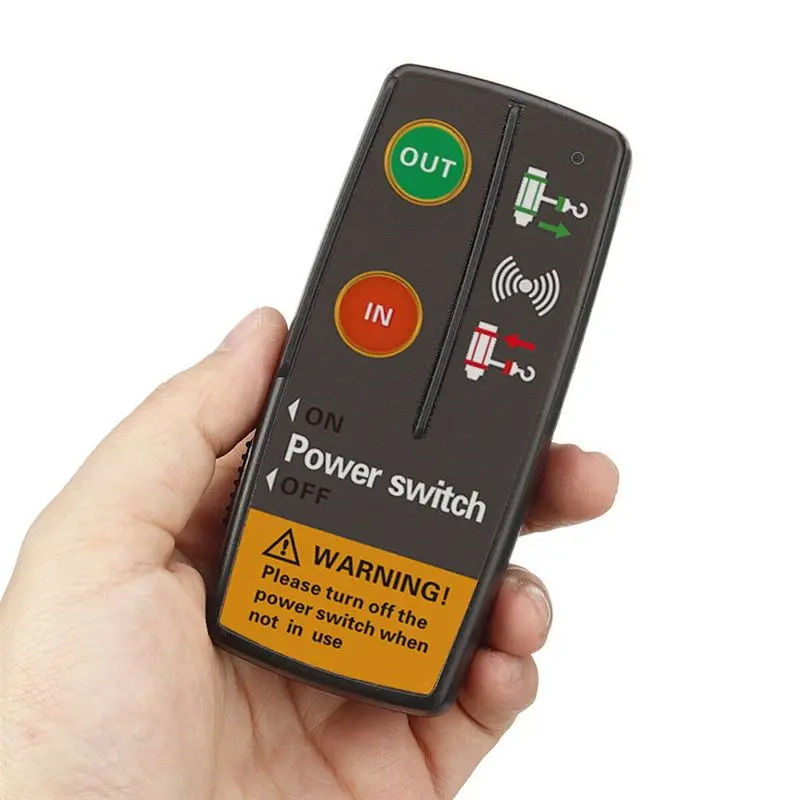Universal Winch Wireless Remote Control Kit Switch Controller For ATV Truck Receiver Module Transmitter Handset