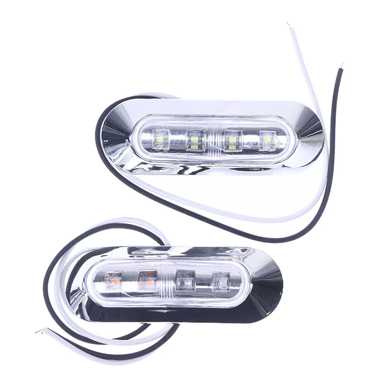 

2Pcs 12V-24V Boat LED Boat Lights Waterproof For Marine Yacht Boat Signal Lamp Easy To Install