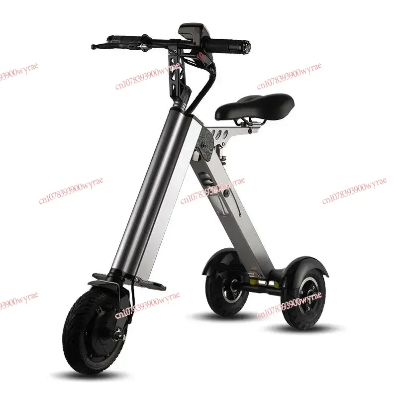 

For K7S Simple Shape Mini E-BikeThree-wheel Foldable Electric Scooter for Adult Intelligent Electric Bike Bicycle 250W 36V 7.8Ah