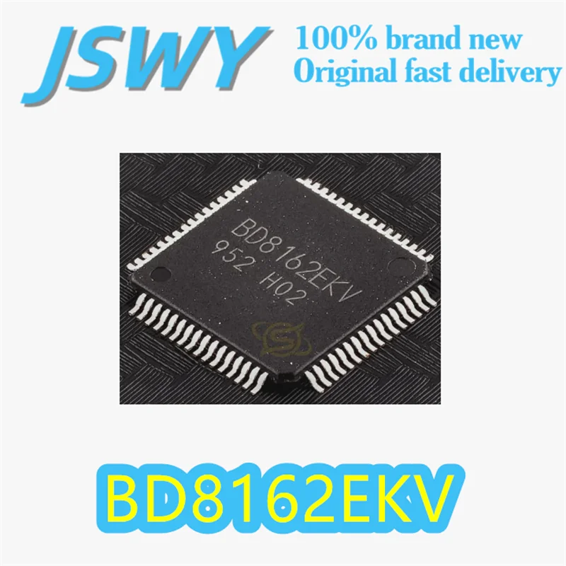

(5/50 pieces) BD8162EKV Original BD8162 QFP-64 Package Multi-Channel System Power Management IC LCD Chip Electronics In Stock