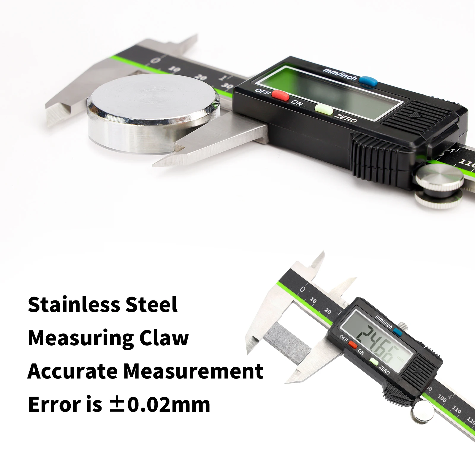 Huepar 150mm Digital Caliper Stainles Steel Electronic Magnetic Vernier Caliper For Inner Outer Depth Level Scale Measuring Tool