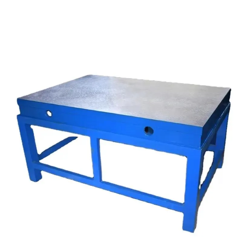 Custom Heavy Duty Cast Iron Workbench Precision T Slot Face Removable Panels Industrial Machining