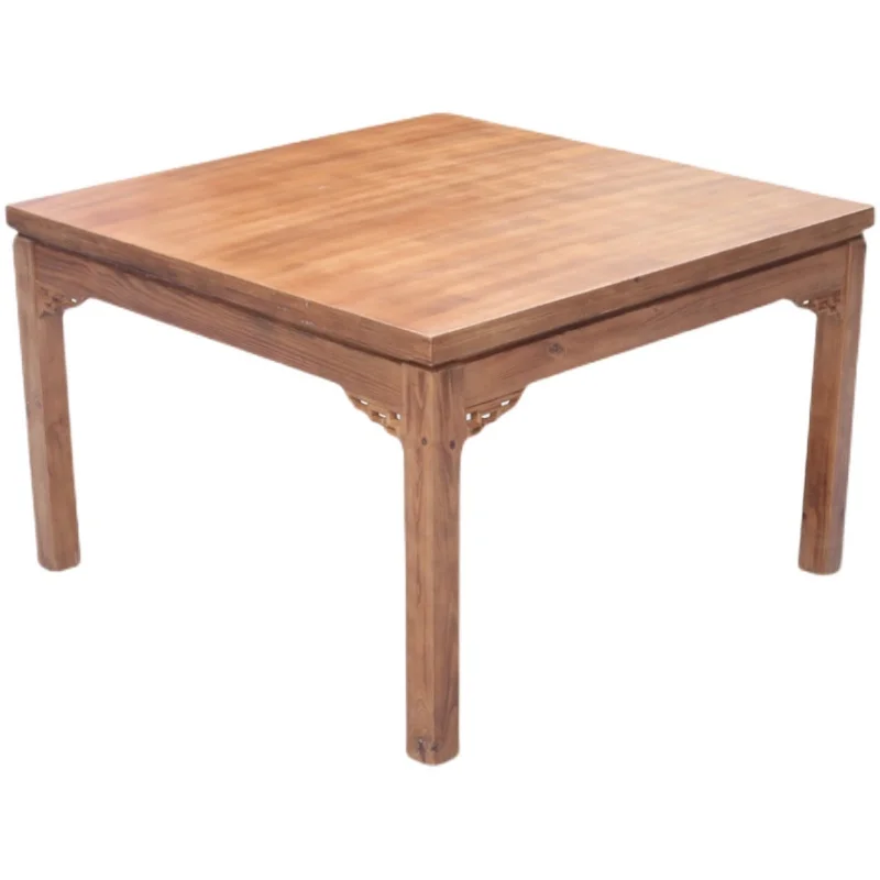 

Square table, antique eight immortals, solid wood noodle restaurant restaurant restaurant table