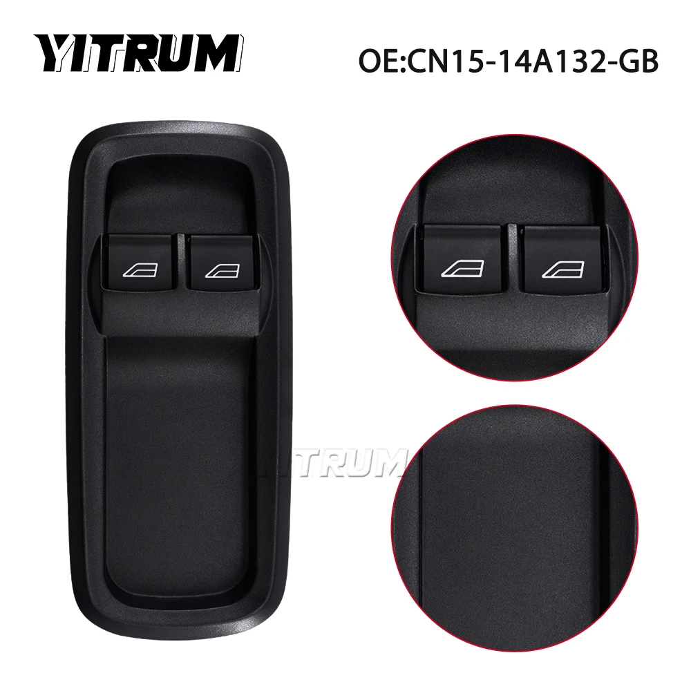 YITRUM CN15-14A132-GB CN1514A132GB Power Window Switch Lifter Regulator Button  For Ford Ecosport  6+0 Pins