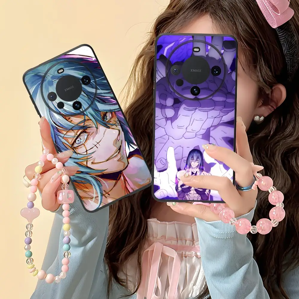 

JJK Mahito Phone Case for Huawei Mate 60 50 40 30 20 10 Pro Plus Lite E 5G Soft TPU Shockproof Cover