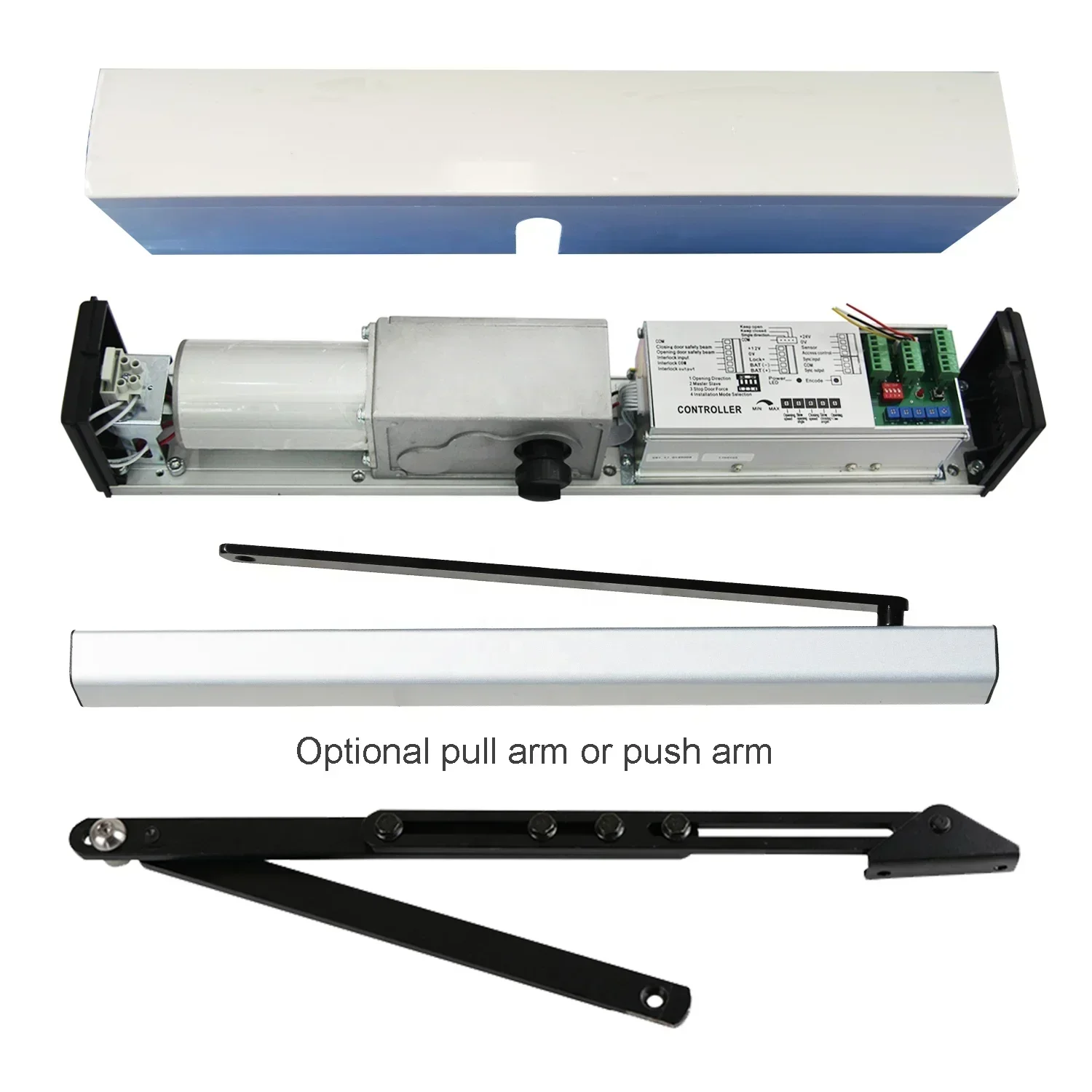 

Hot SalesIndoor Residential Single Open 100kg Automatic Swing Door Opener Automatic Door Closer