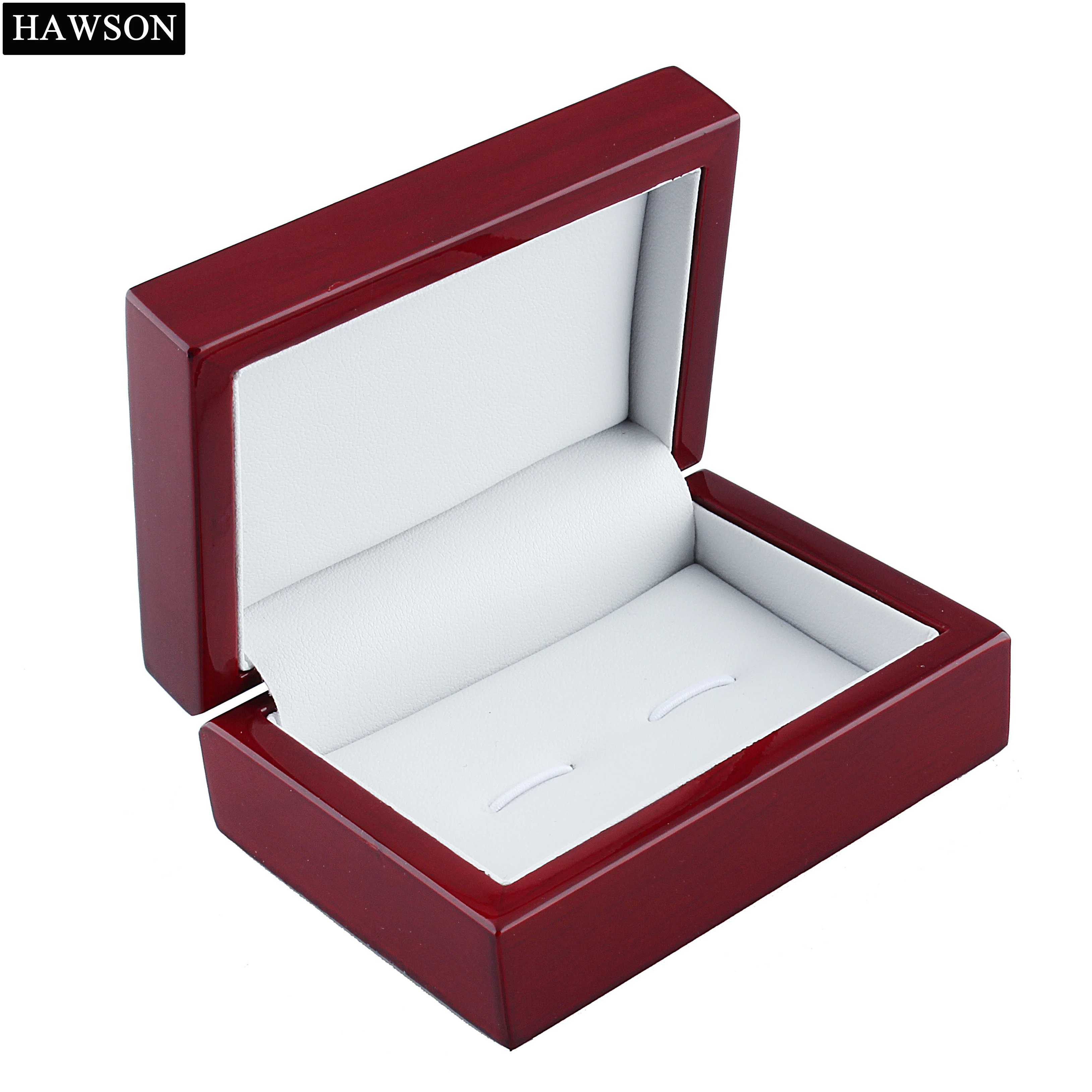 Trendy Brand Wooden Box Display Case Two Colors Jewelry High Quality