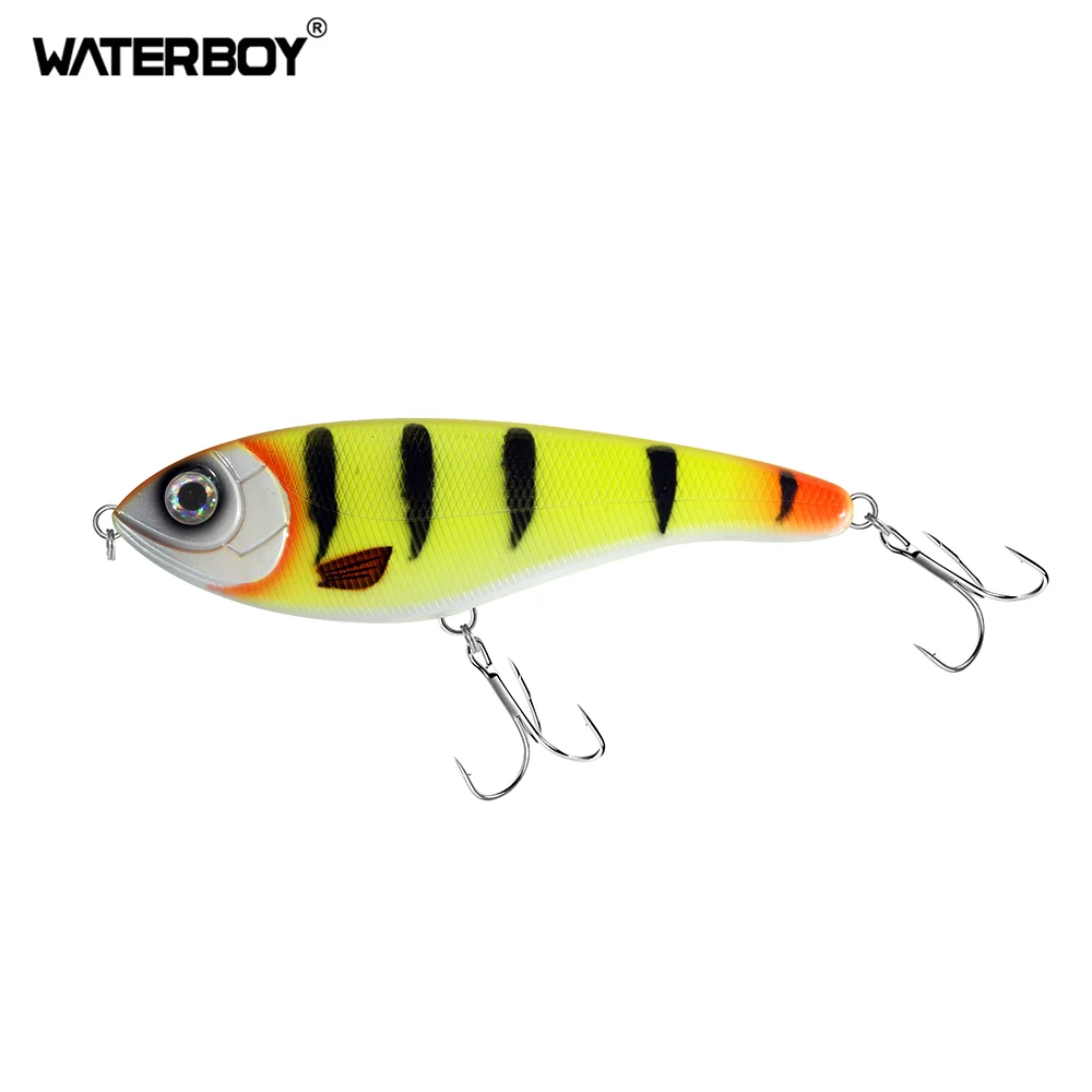 10 cm 27 g 12 cm 33 g Langsam sinkende VIB Neue Jerkbait Angelköder Stille Köder Hechtköder Künstliche Wobbler Pesca Leurre Barsch