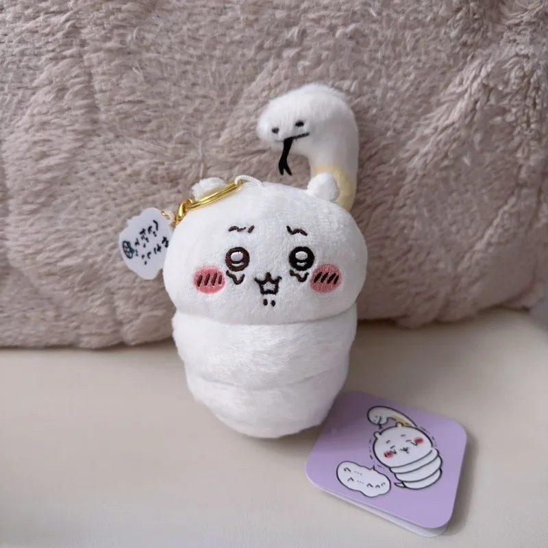 

Anime Chiikawa Hachiware Usach Plush Doll Japanese Year of The Snake Limited Keychain New Style Creativity Kawaii Good Looks