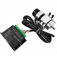 Brushless spindle 48V 500w ER11 Brushless DC Spindle Motor Driver Built in HALL sensor With 57MM Clamp Bracket
