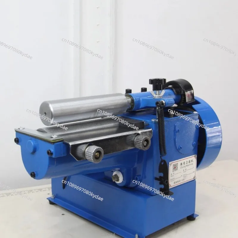 Strong gluing machine 160mm yellow rubber petrol rubber roller on plastic machine use for surface coating with glue 110/220V