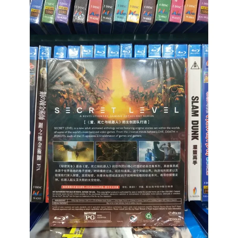 Secret Level Boxed Blu-ray Disc BD High Definition Video Collection