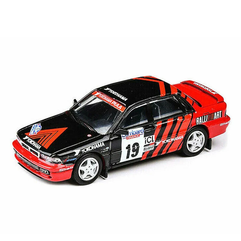 PARA 1:64 Galant VR4 voiture de rallye en alliage moulé sous pression et véhicules jouets modèle de voiture Miniature échelle modèle de voiture jouets pour enfants