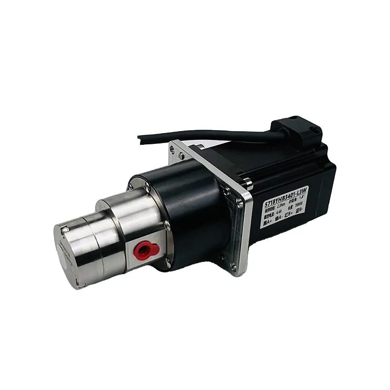Stainless steel 24V stepper motor miniature metering pump dispenser gear pump