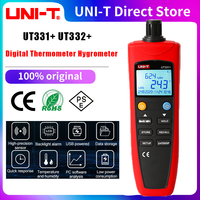 UNI-T UT331+ UT332+ Digital Thermometer Hygrometer Temperature Humidity Measuring Instruments For Food High Precision