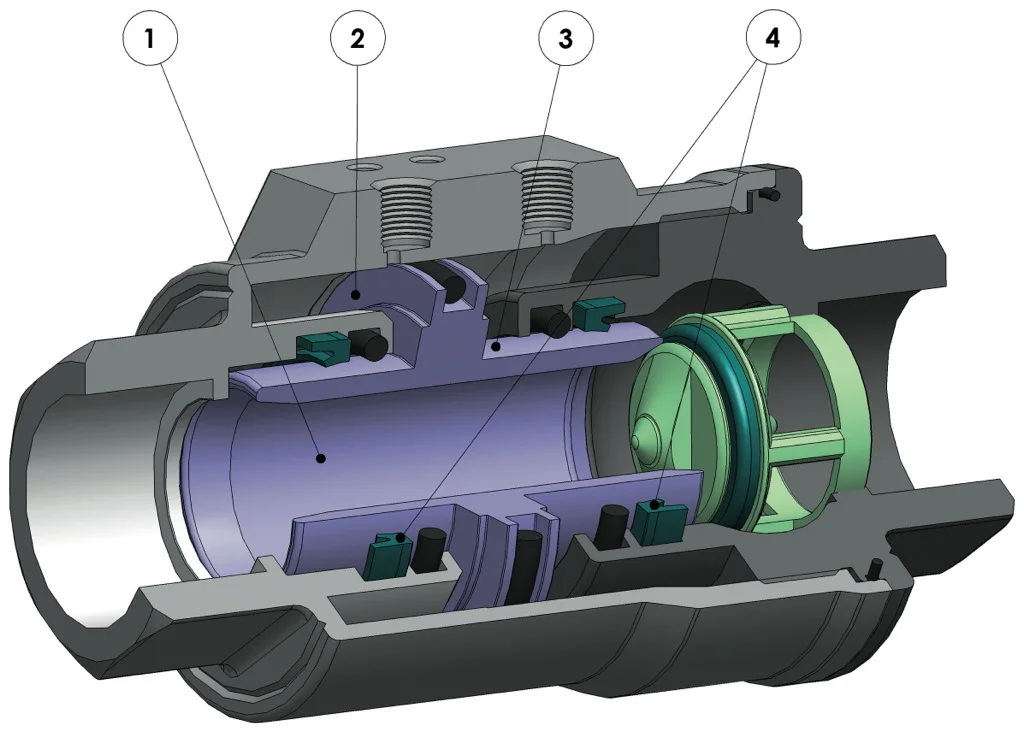 Customization Stainless Steel Pneumatic Shuttle Valve Stainless Steel Pneumatic Coaxial Valve