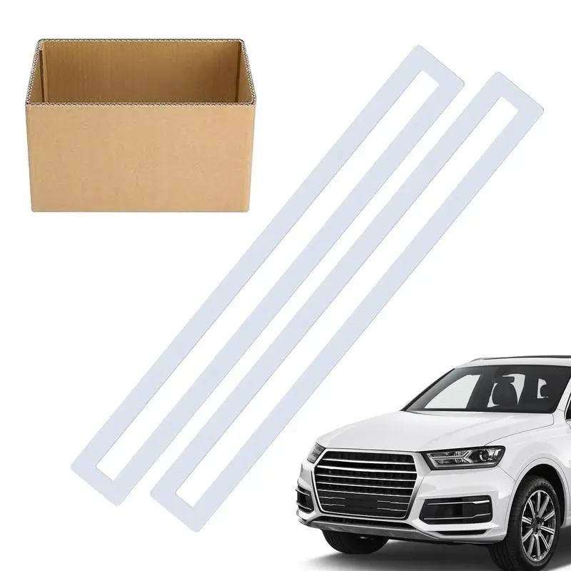 Parking Lot Stencils Foldable Straight Lines Stencil 4 X 92 Inch Silicone Lettering Aids Drawing Supplies With Paper Box For