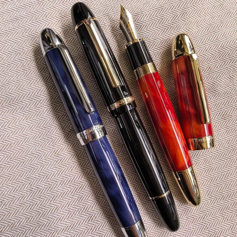 Jinhao X169 Fountain Pen No.8 Big Size Nib Business Signature Ink Pen Large Capacity Writing Tool Office Supplies Stationery